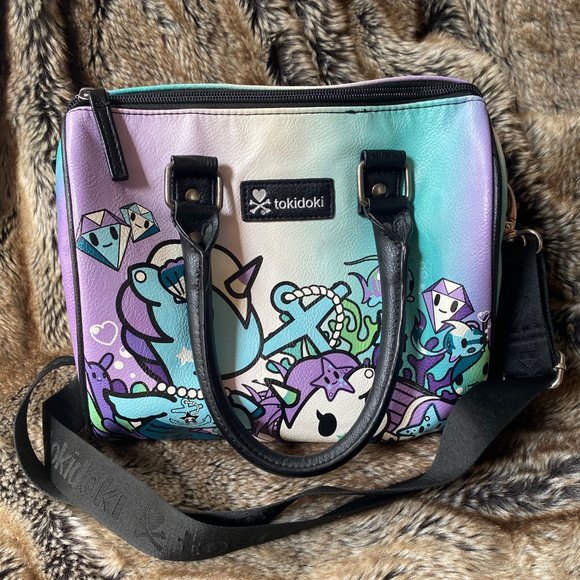 tokidoki Handbags - Tokidoki Rare Unicorn  Sealife crossbody bucket bag